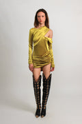 Didu Velvet Mini Dress Rental