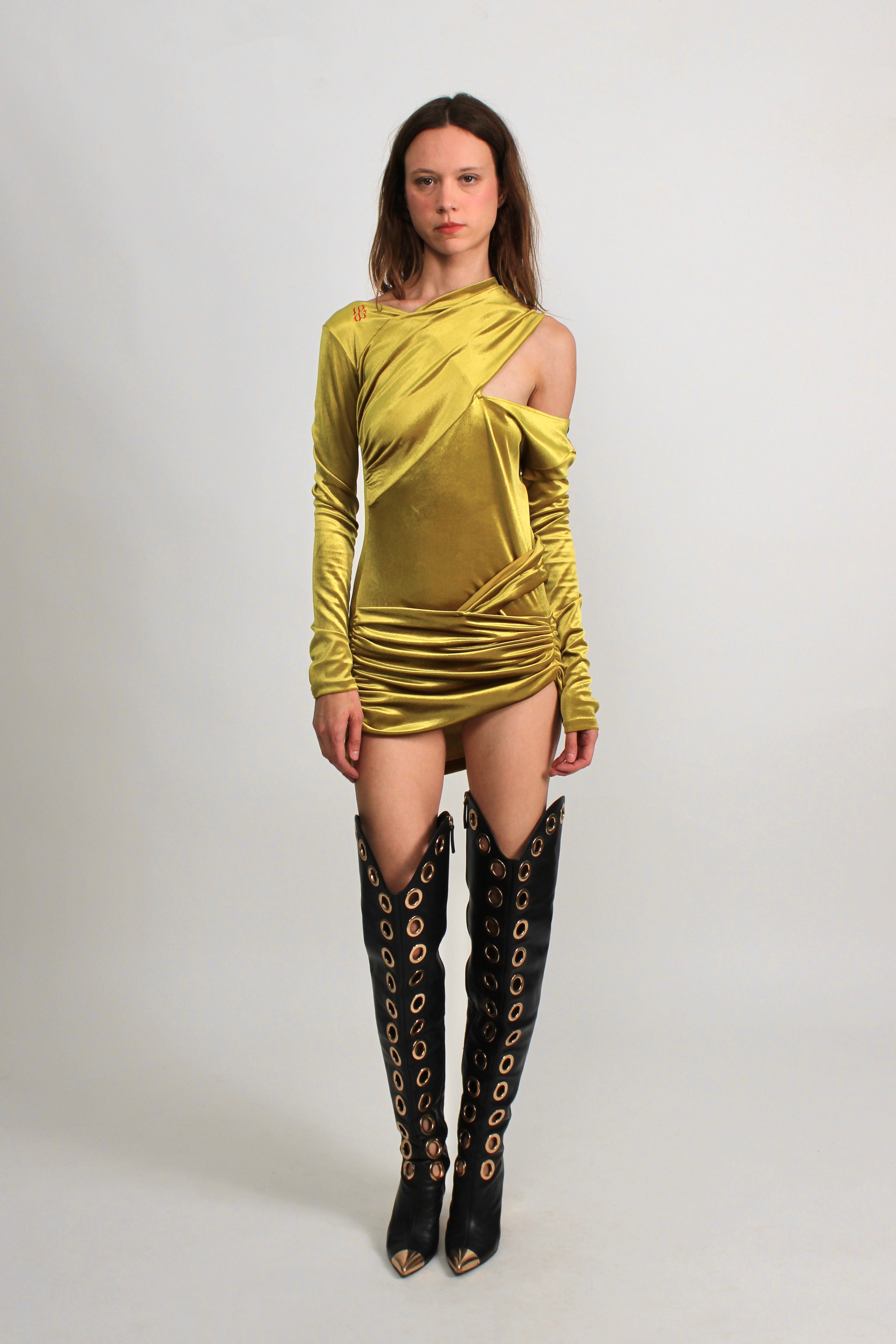 Didu Velvet Mini Dress Rental