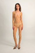 Lace Nude Catsuit Rental