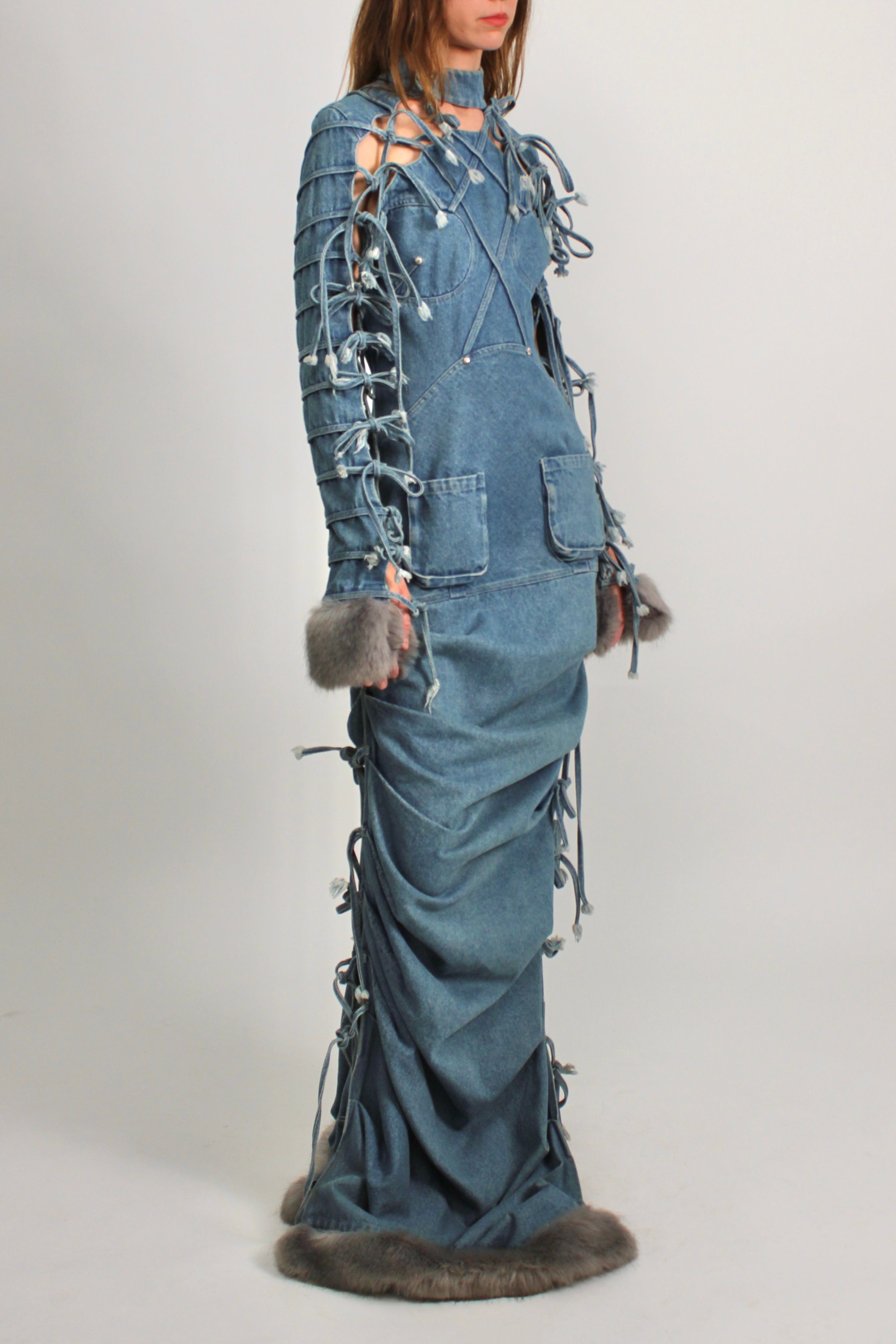 Didu Denim Gown Rental