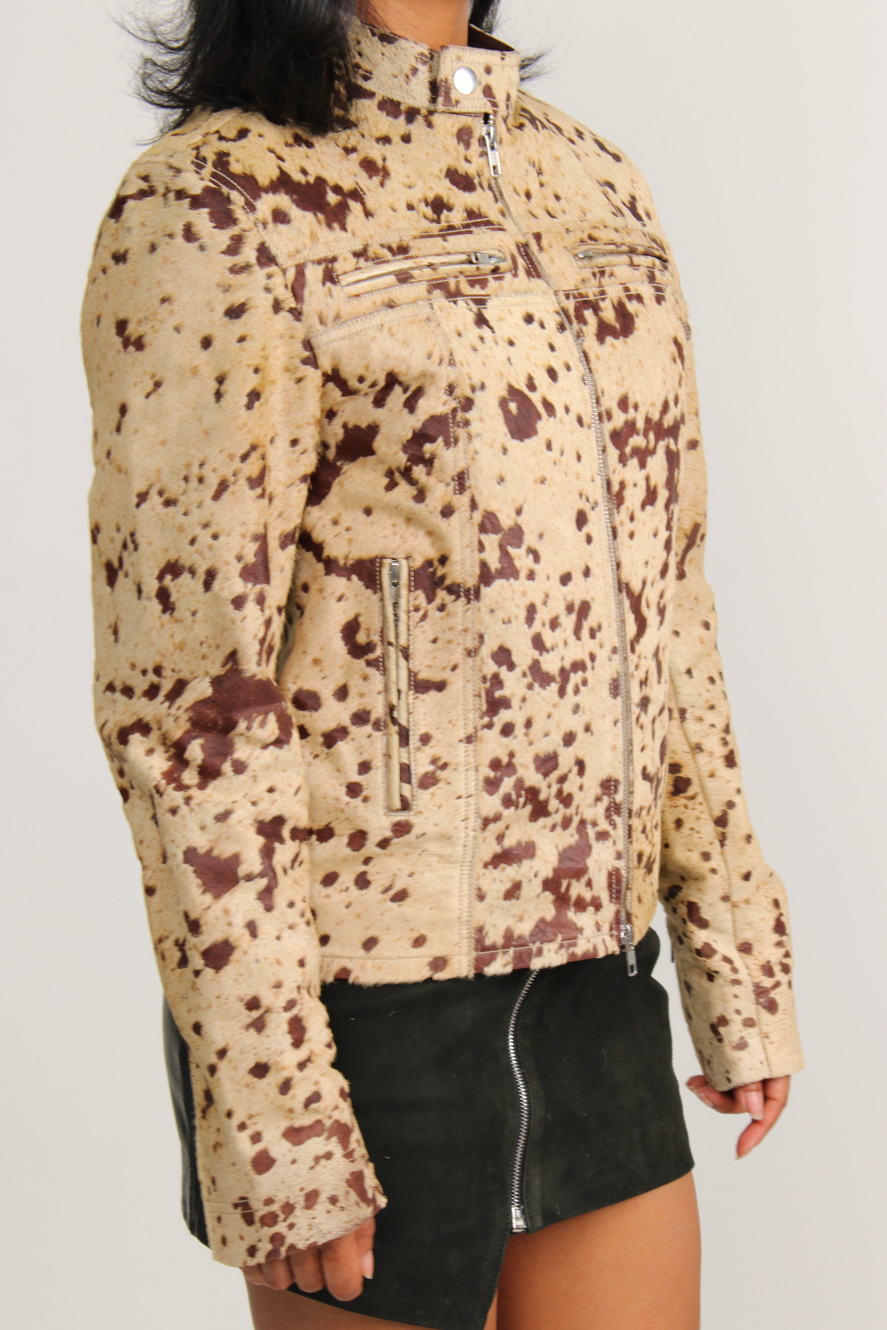 Jaded London Cowhide Jacket Rental