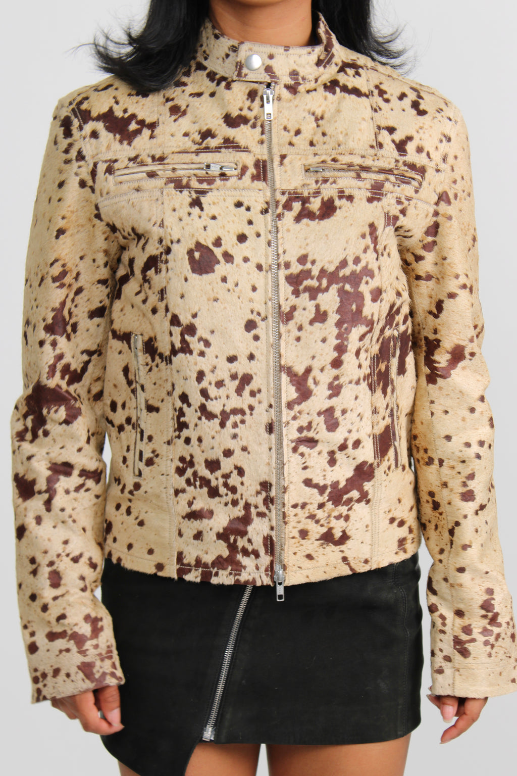 Jaded London Cowhide Jacket Rental