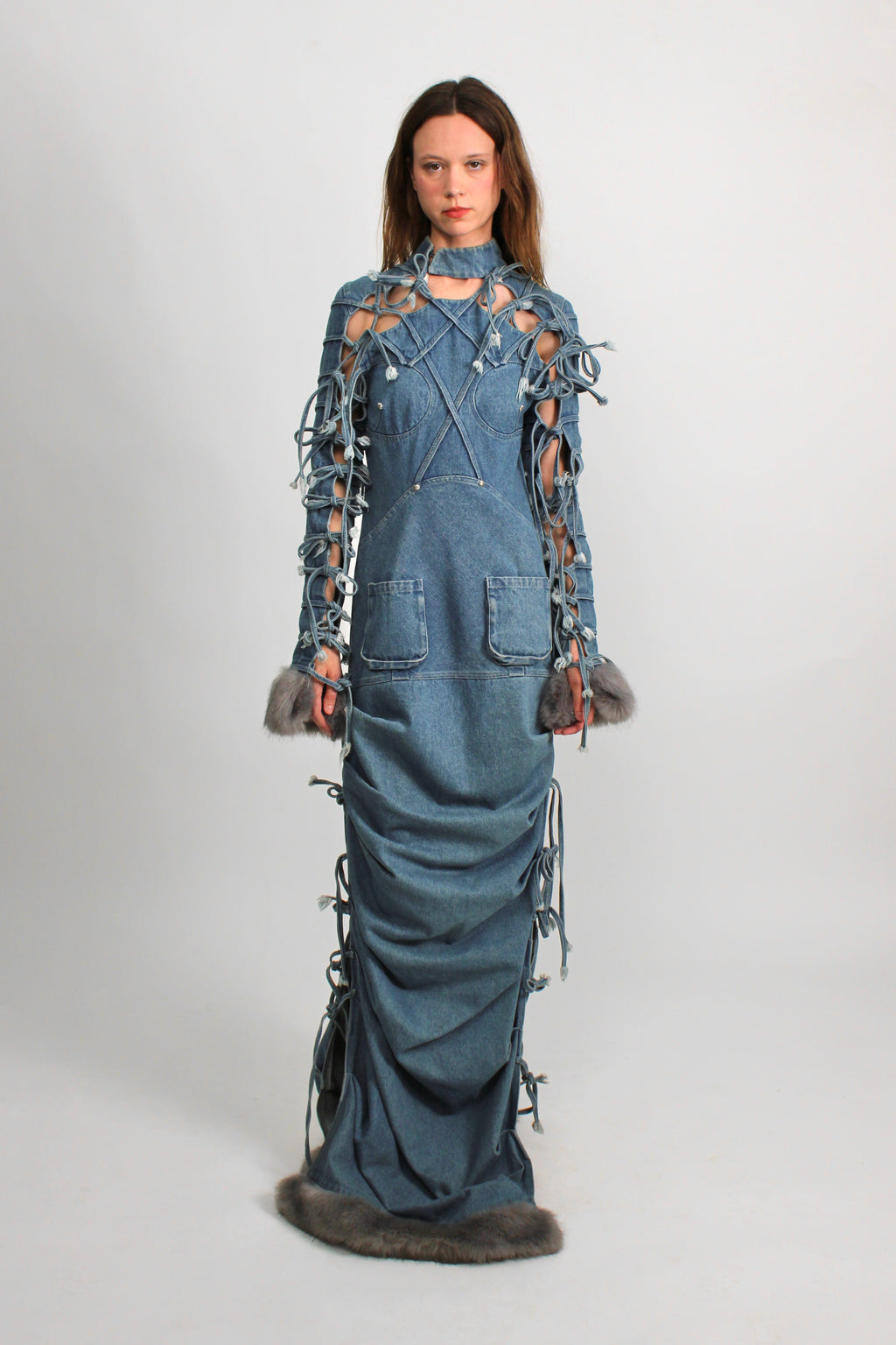Didu Denim Gown Rental