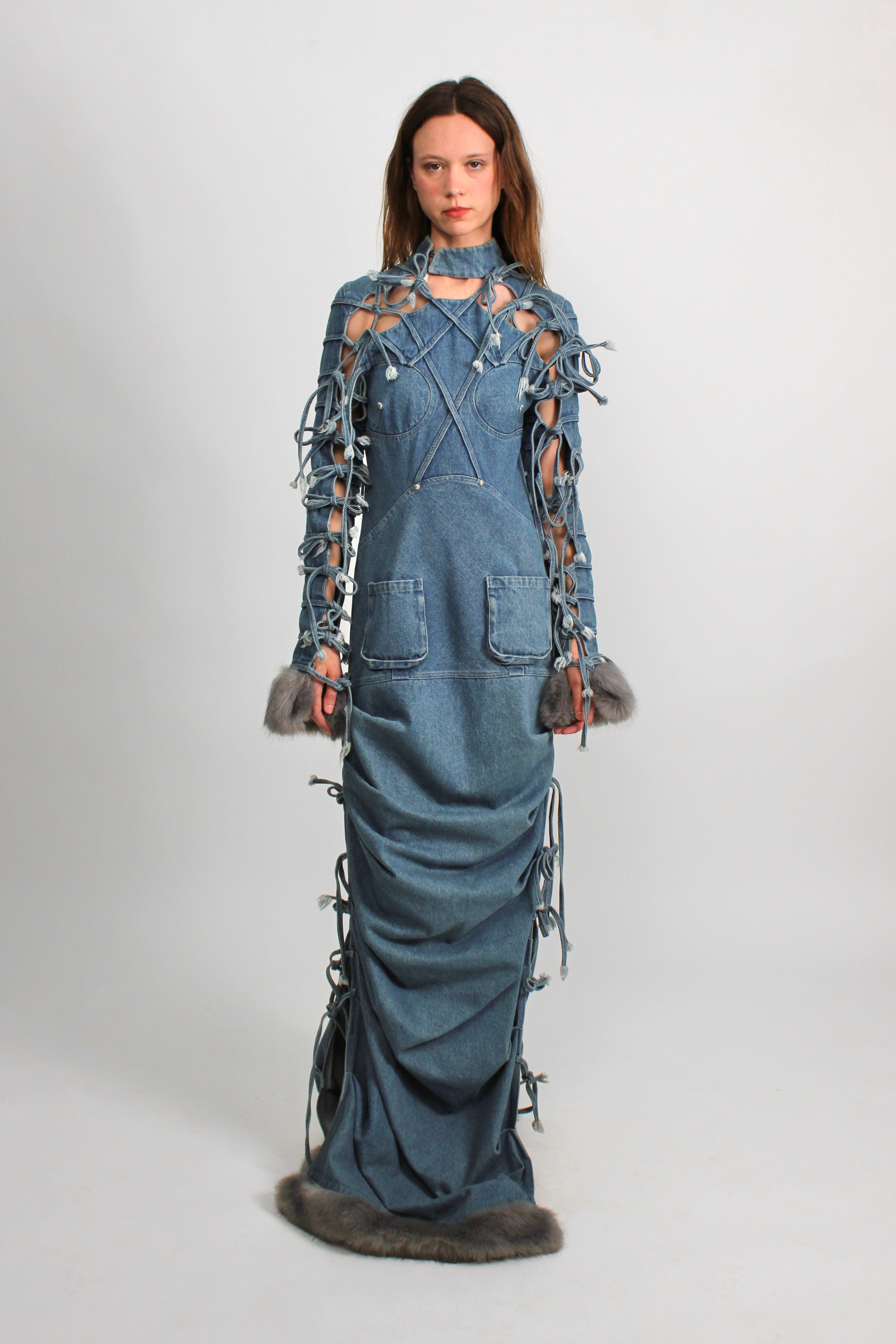 Didu Denim Gown Rental