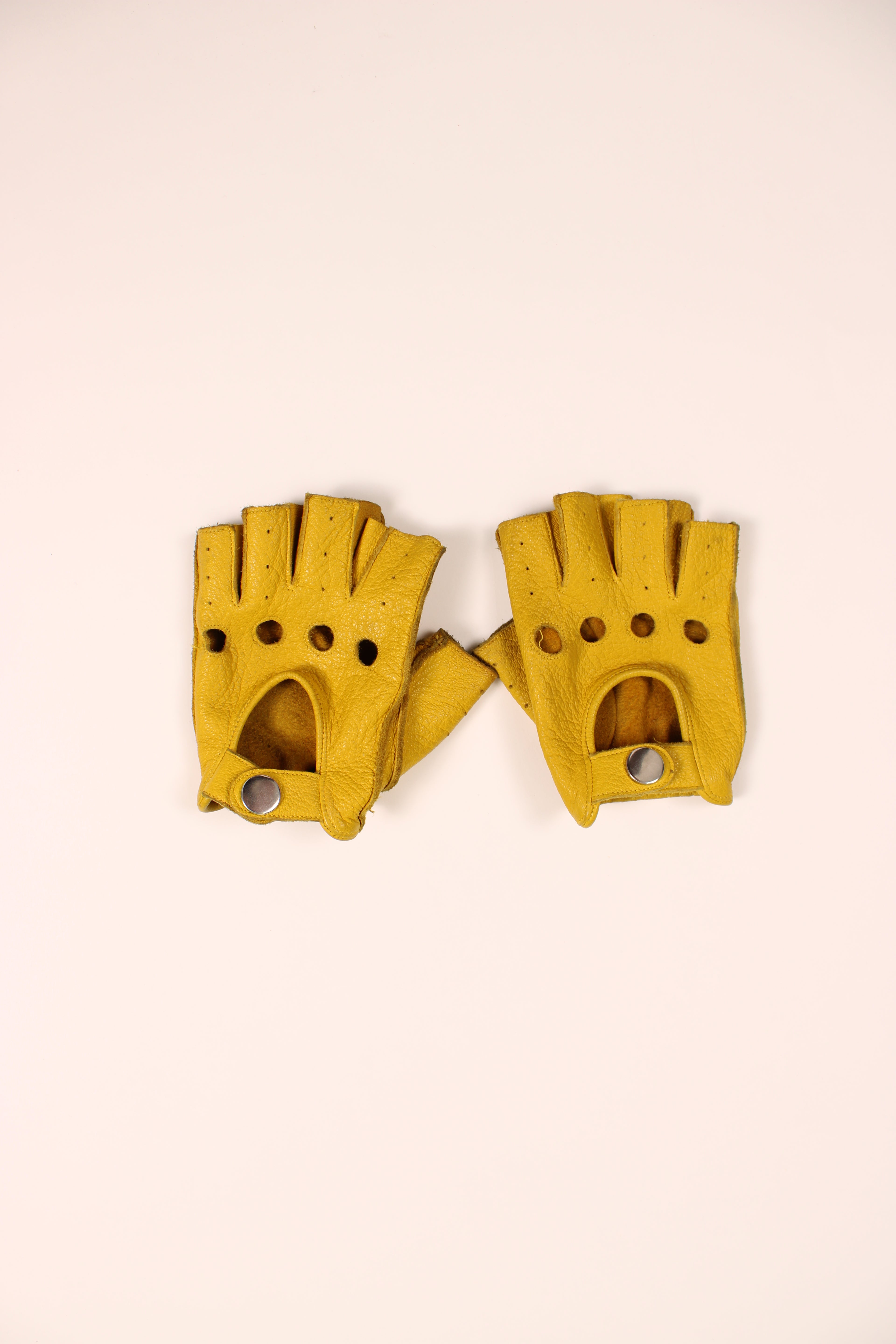 Yellow Leather Gloves Rental