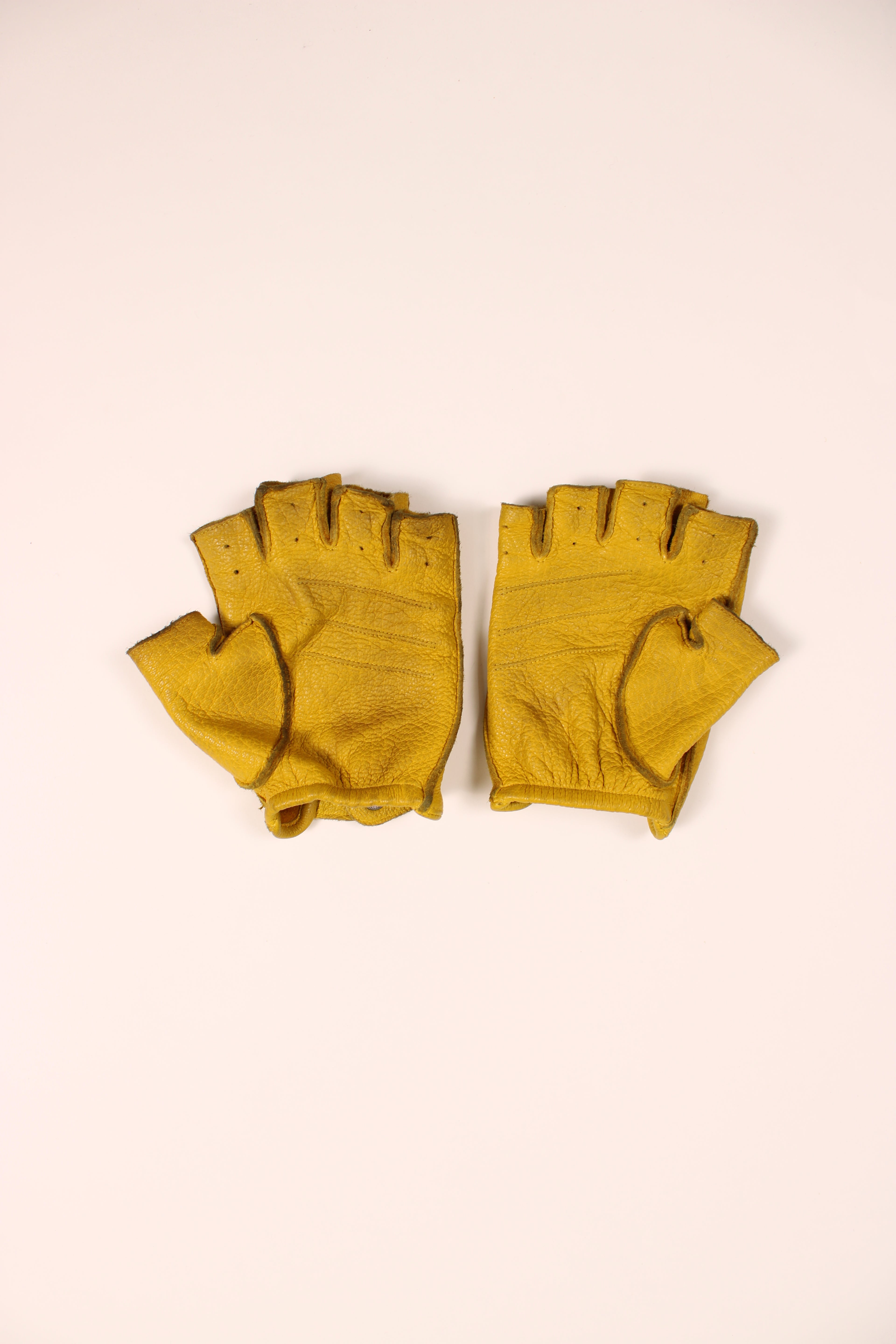 Yellow Leather Gloves Rental